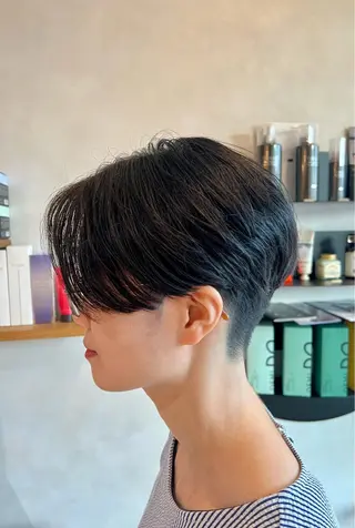 ショート nove hair &spaのヘアスタイル