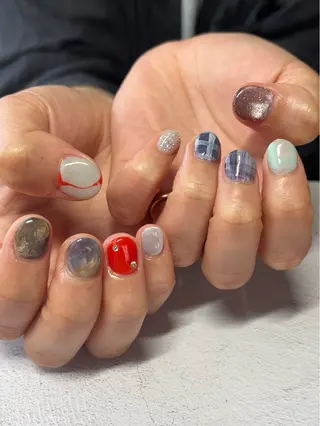 ネイル MUKUTOU nail 　YUKIのネイルデザイン