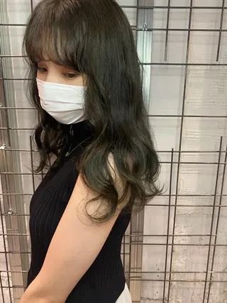 カラー AYANE 韓国ヘア /レイヤーカットのヘアスタイル
