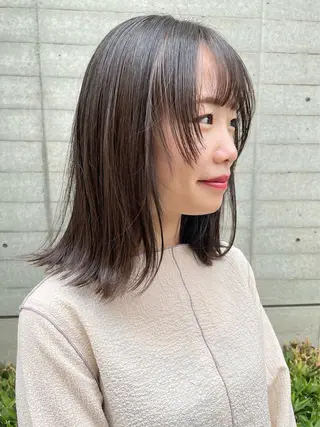 ミディアム ツヤ美髪💐 髪質改善/高山愛来のヘアスタイル