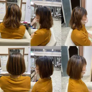 ミディアム 北生駒☆カットが得意 鎌田フミヤのヘアスタイル