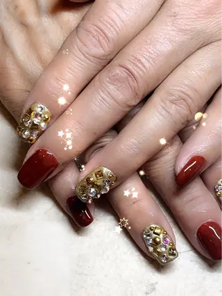 ネイル glitter na ils AYAのネイルデザイン