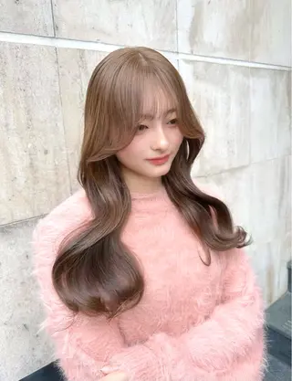 ロング カラー 韓国系レイヤー特化 hiroのヘアスタイル