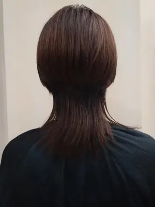 ミディアム 安永 萌花のヘアスタイル