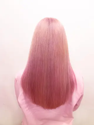 ミディアム カラー ✨デザインカラー✨ ハイトーン　森貴章のヘアスタイル