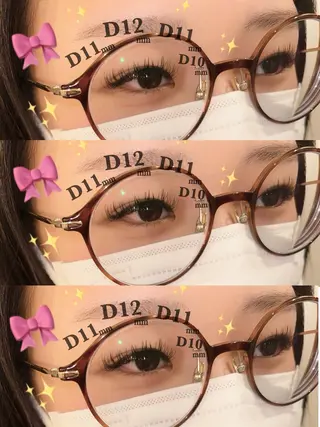 マツエク・マツパ 🎀新潟clan anna 🎀のマツエク・マツパデザイン