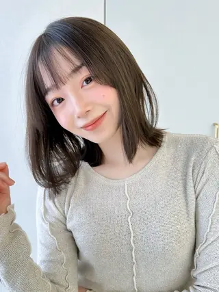 ミディアム yume. COA GINZAのヘアスタイル