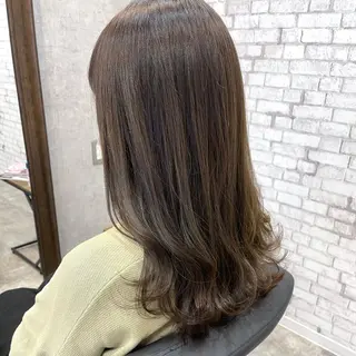 セミロング カラー ヘアアレンジ 🌻あいり merci.🌻のヘアスタイル