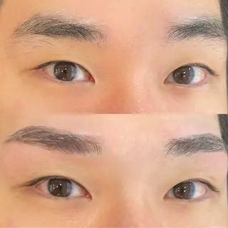 メンズ アイブロウ NOBLE ノーブル　YURIのマツエク・マツパデザイン