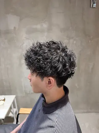 ショート パーマ メンズ メンズカットパーマ ✂️ JOYAのヘアスタイル