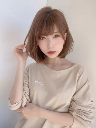 ショート _WHITE+ 南海難波店のヘアスタイル