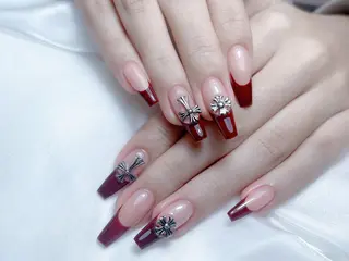 ネイル M🌷nail 長さだし専門店のネイルデザイン