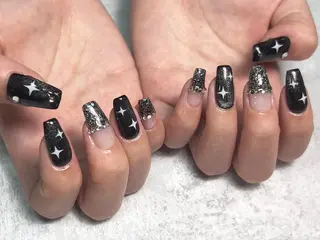 ネイル lucky nail 歌舞伎町のネイルデザイン