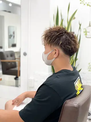 パーマ メンズ 🧸縮毛矯正特化 金澤 彩香🎀のヘアスタイル
