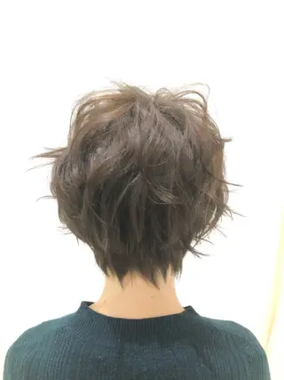 ショート 上田 篤史のヘアスタイル