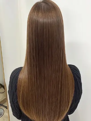 ロング シールエクステ×美髪 改善/ヨシモトカンジのヘアスタイル