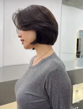 ショート ヘアアレンジ 韓国透明感🇰🇷 SAKURAのヘアスタイル