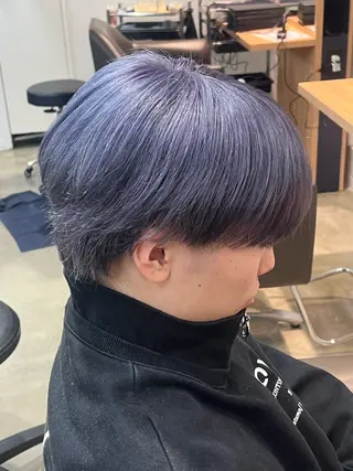 カラー 山中 欧輔のヘアスタイル