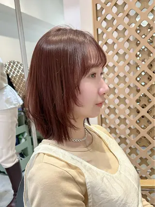 ミディアム カラー マンツーマン施術✂︎ machikaのヘアスタイル