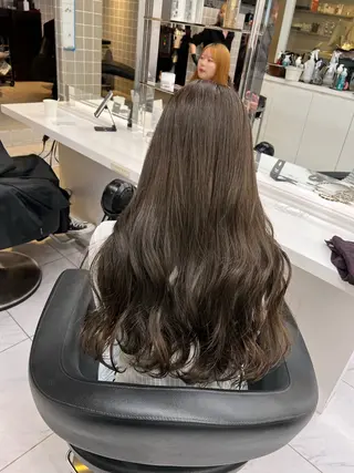 ロング カラー 💖札幌カラー 指名No.1💖玲奈のヘアスタイル
