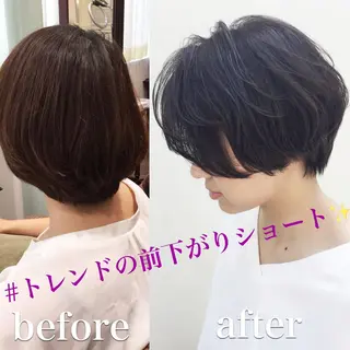 ショート カラー ショートカットの匠 KOJIのヘアスタイル