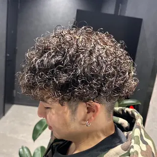 パーマ メンズ 🔥フェザーパーマ 特化🔥勇斗のヘアスタイル