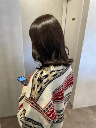 ミディアム カラー kako /透明感カラー🤍のヘアスタイル