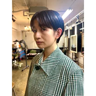 ショート カラー hair design girl所属・［girl］ MIKIのヘアスタイル