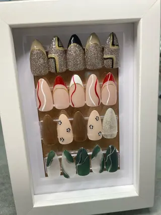 ネイル ハイビスカス ネイルサロンのネイルデザイン