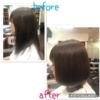 ショート 藤本 麻衣のヘアスタイル