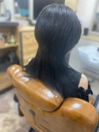 セミロング カラー 後藤 征信のヘアスタイル