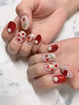 ネイル 菅野 愛花のネイルデザイン