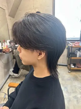 ミディアム メンズ 💎メンズパーマ特化 🥇メンズのプロのヘアスタイル