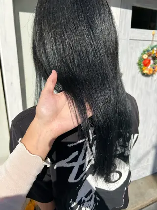 セミロング bouquet 野口晴菜のヘアスタイル