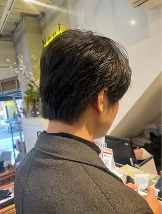 ショート メンズ 矢部 海斗のヘアスタイル