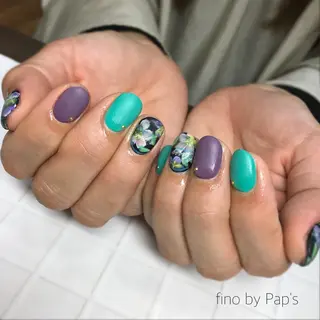 ネイル fino by Pap's所属・西畠 真由美のネイルデザイン