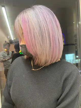 ミディアム カラー welring hair salonのヘアスタイル