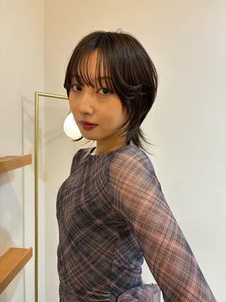 カラー ブリーチなしカラー/ パーマ/おとは🦖♡のヘアスタイル