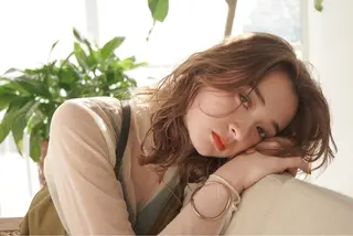 セミロング 小山 水綺のヘアスタイル