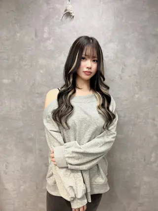 ロング 原宿プルエク1位‼️ 口コミ⭐️5✨Kaiのヘアスタイル