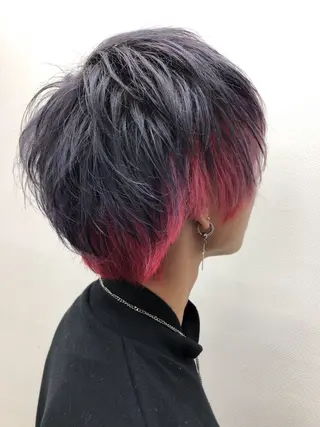メンズ ブリーチ守口 rikiyanのヘアスタイル