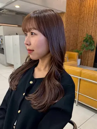 ロング カラー クロダ　スズナ /金山駅徒歩３分のヘアスタイル