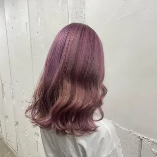 セミロング カラー 🧡艶髪ちゅるん髪 🫧🧡YUKI❄️のヘアスタイル