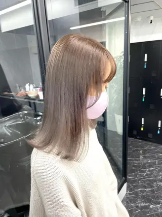 セミロング カラー wehlen_ keisukeのヘアスタイル