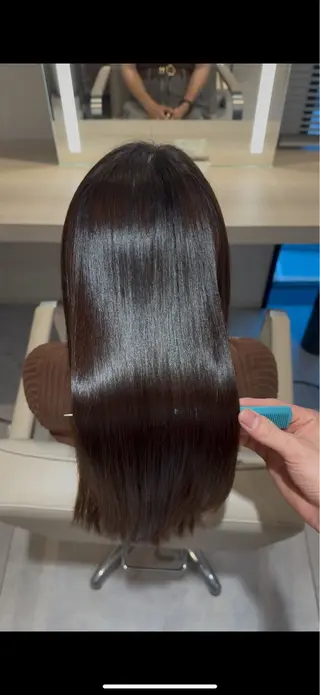 ロング パーマ 加藤 諒士のヘアスタイル