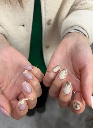 ネイル NAGISA🧁🎀 持ち込み⌇パラジェルのネイルデザイン