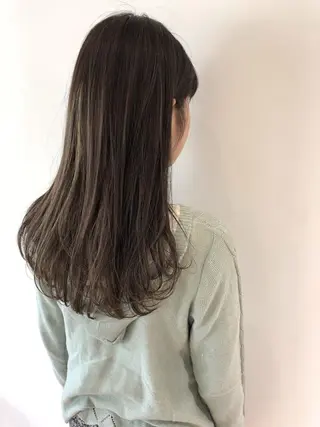 セミロング ボブ/縮毛矯正 🌟梅田盛一🌟のヘアスタイル