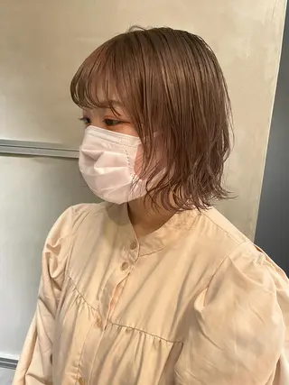 ショート カラー 大人girly🛋️ 🤍yukakoのヘアスタイル