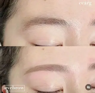 アイブロウ ecarg表参道🩰 saya 無料モデルの眉毛・アイブロウイメージ