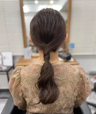 セミロング OGAWA HIROKIのヘアスタイル